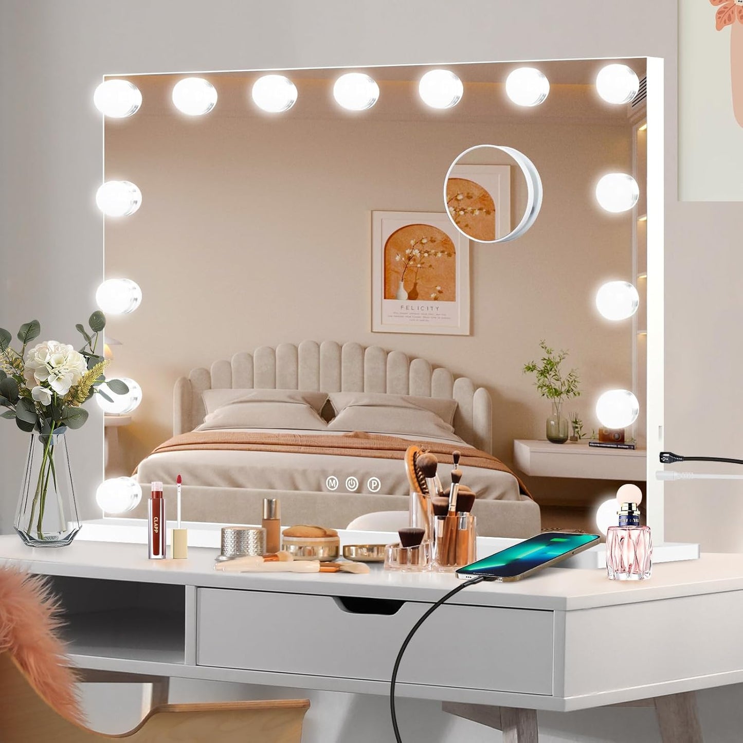 Moonee Hollywood Lighted Vanity Mirror™