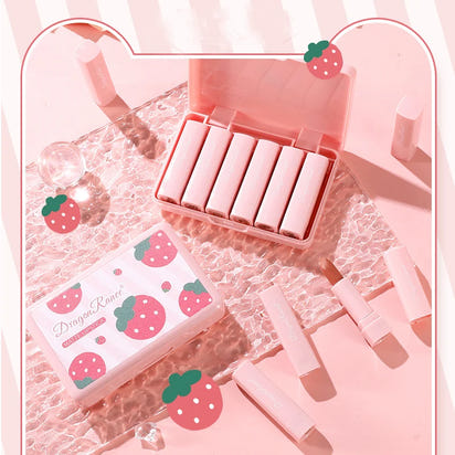 6 Colors Matte Lipstick Set, Matte Lipsticks, Mini Size Lipstick, Waterproof，Long Lasting Matte Velvet Lipstick