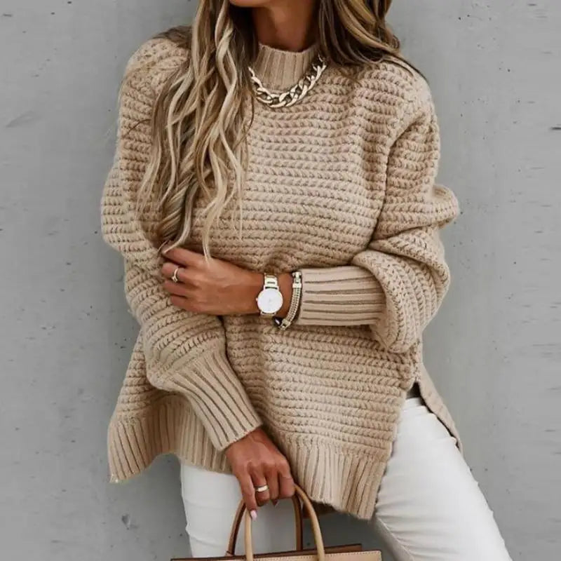 Cozy Chic Half Turtleneck Pullover™